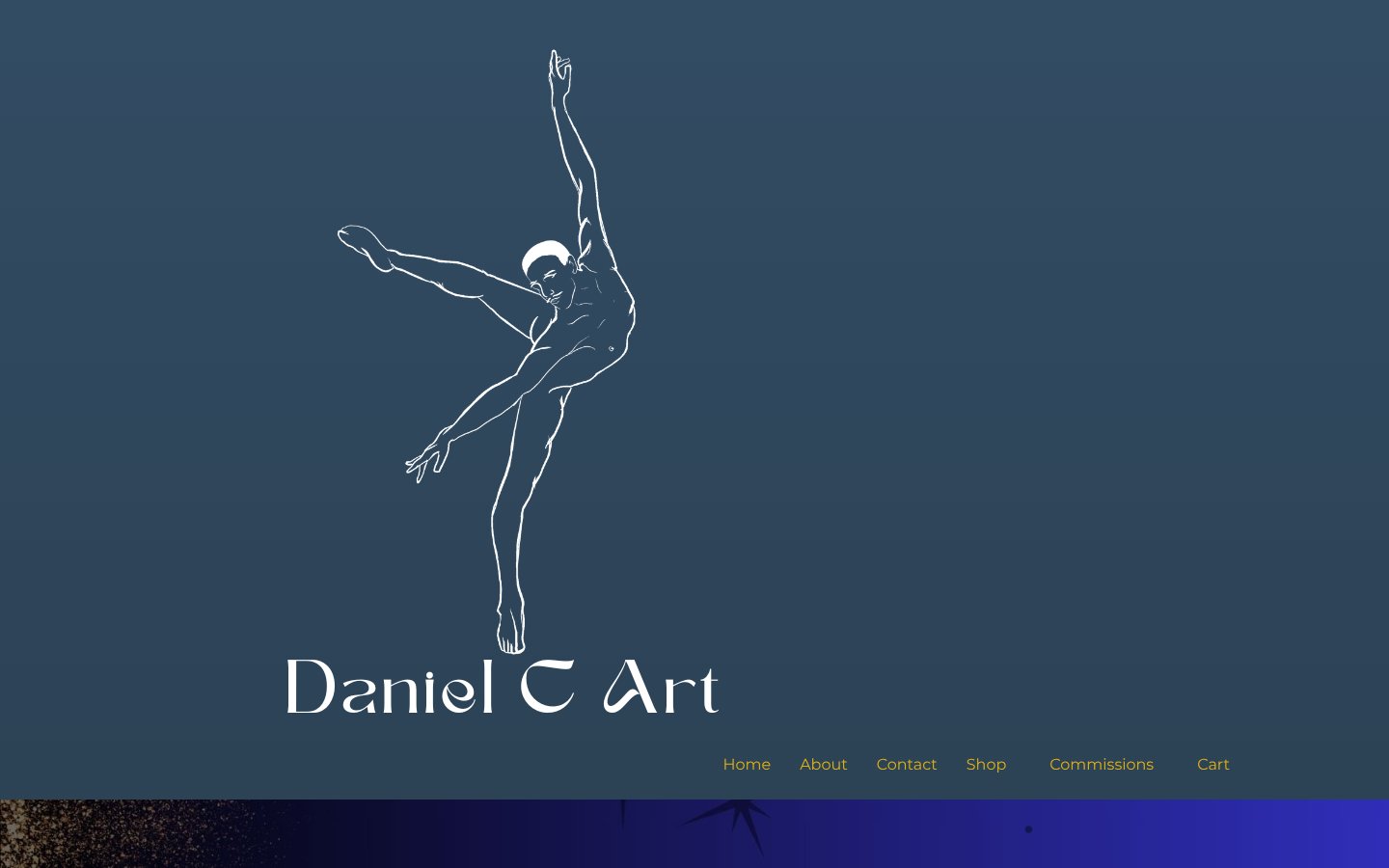 Screenshot preview of Dano's website